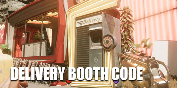 How to get the code for the Delivery Booth Machines in Deathloop