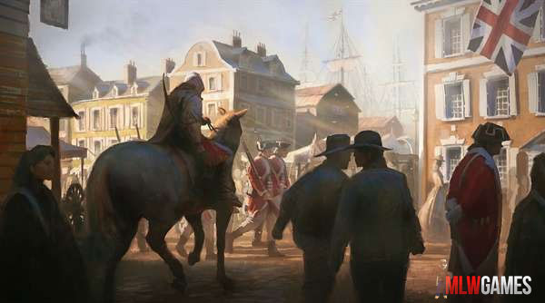 Assassin's Creed 3 Horse Red Coats