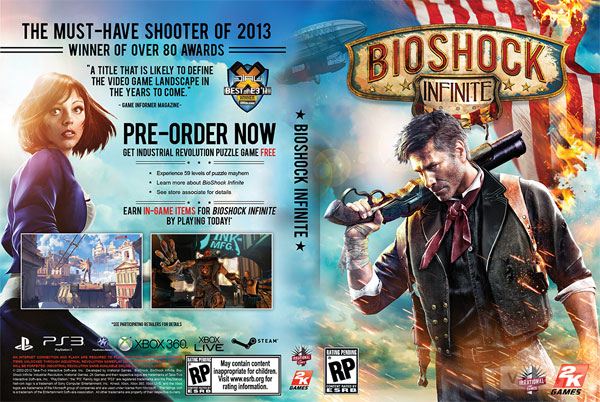 BioShock Infinite Box Art Boxart - with Ormeli