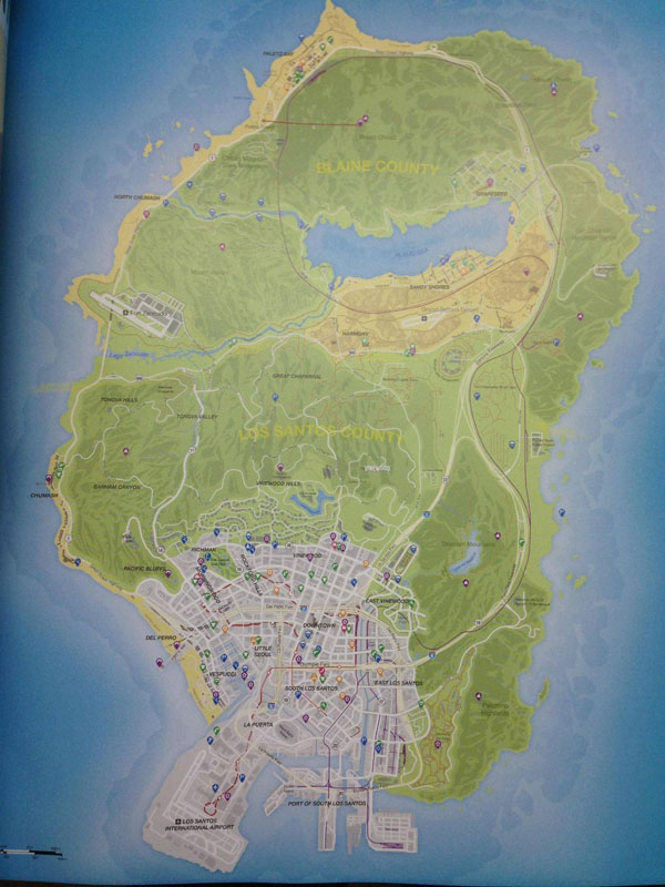 GTA 5 Map