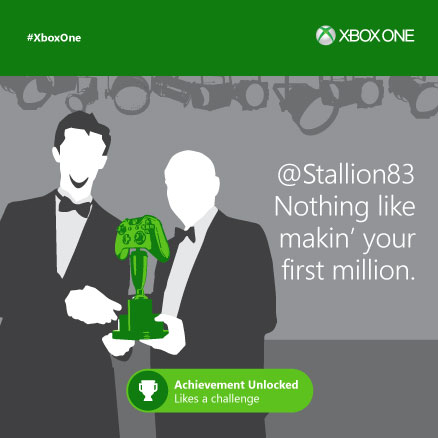 Stallion83 gets 1m Gamerscore, Xbox tweets