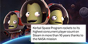 Kerbal Space Program rockets to its highest player count on Steam
