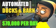 Automated Town: Schedule I Docks Warehouse, Bungalow Coca Setup and Automated Barn Guide