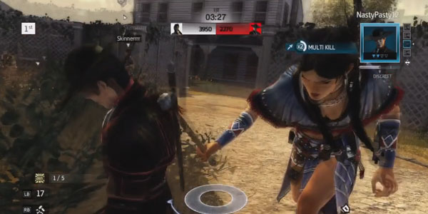 Assassin's Creed 3 online multiplayer gameplay