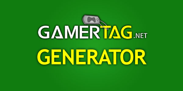 Gamertag Generator - Generate Badass Epic Gamertags for FREE!